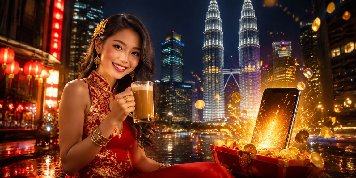 Pemain menggunakan telefon bimbit untuk bertaruh sukan secara mudah alih di Kuala Lumpur