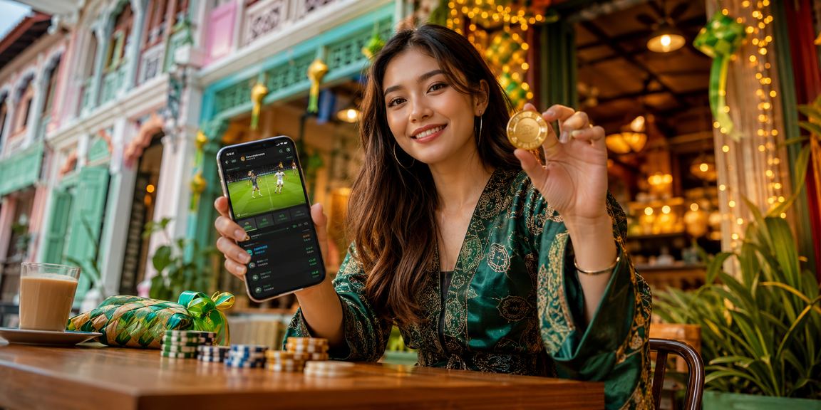 Banner Hari Raya dan promosi taruhan